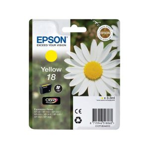 epson 18 yellow original ink cartridge daisy t1804