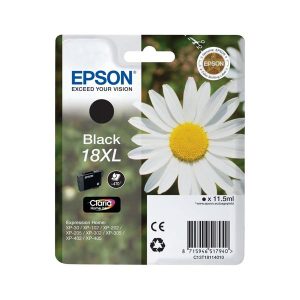 epson 18xl black original high capacity ink cartridge daisy t1811