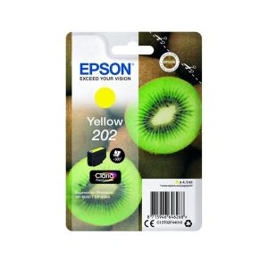 epson 202 yellow original ink cartridge kiwi c13t02f44010