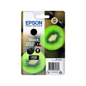 epson 202xl black original high capacity ink cartridge kiwi c13t02g14010