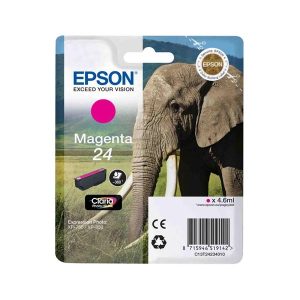 epson 24 magenta original ink cartridge elephant t2423