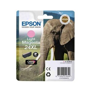 epson 24xl light magenta original high capacity ink cartridge elephant t2436