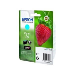 epson 29 cyan original ink cartridge strawberry t2982