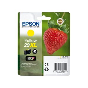 epson 29xl yellow original high capacity ink cartridge strawberry t2994