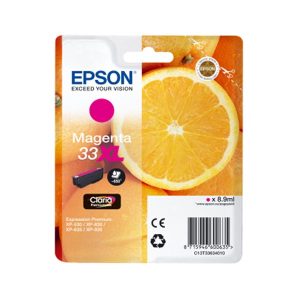 epson 33xl magenta original high capacity ink cartridge orange t3363