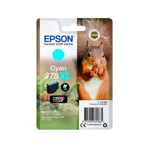 epson 378xl cyan original high capacity ink cartridge squirrel c13t37924010