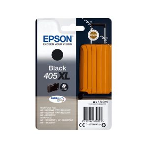 epson 405xl black original high capacity ink cartridge suitcase c13t05h14010