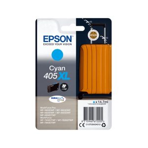 epson 405xl cyan original high capacity ink cartridge suitcase c13t05h24010