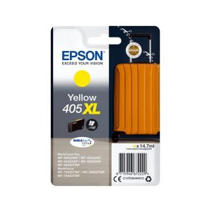 epson 405xl yellow original high capacity ink cartridge suitcase c13t05h44010