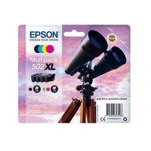 epson 502xl multipack full set 4 original high capacity ink cartridges binoculars c13t02w64010
