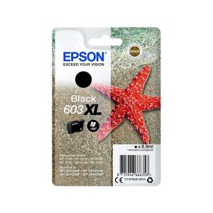 epson 603xl black original high capacity ink cartridge starfish c13t03a14010