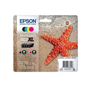 epson 603xl multipack full set 4 original high capacity ink cartridges starfish c13t03a64510