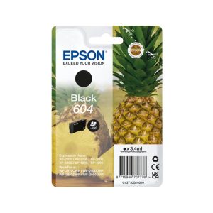 epson 604 black original ink cartridge pineapple c13t10g14010