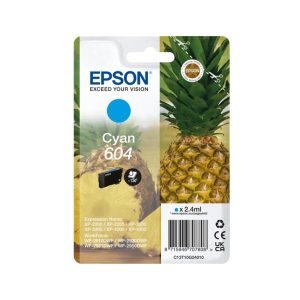 epson 604 cyan original ink cartridge pineapple c13t10g24010