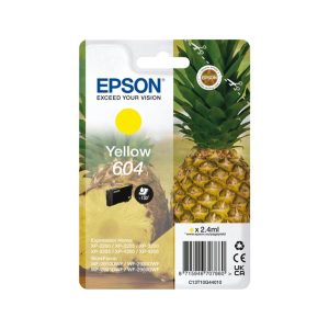 epson 604 yellow original ink cartridge pineapple c13t10g44010