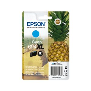 epson 604xl cyan original high capacity ink cartridge pineapple c13t10h24010