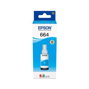 epson 664 cyan original ink bottle c13t664240