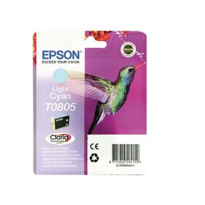 epson t0805 light cyan original ink cartridge hummingbird c13t08054011