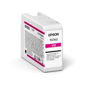 epson t47a3 vivid magenta original ink cartridge c13t47a300
