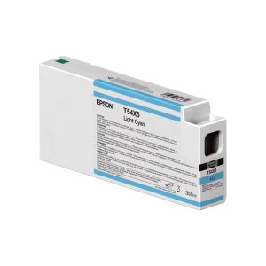 epson t54x5 light cyan 350ml original ink cartridge c13t54x500
