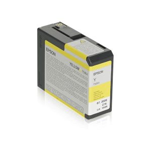 epson t5804 yellow original ink cartridge c13t580400
