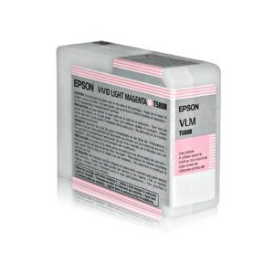 epson t580b vivid light magenta original ink cartridge c13t580b00