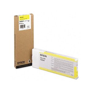 epson t6064 yellow original ink cartridge c13t606400