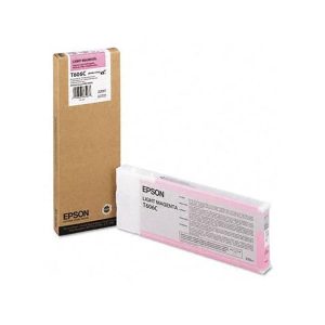 epson t606c light magenta original ink cartridge c13t606c00