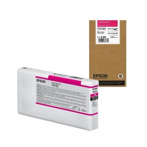 epson t9133 vivid magenta original ink cartridge c13t913300
