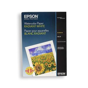 epson watercolour radiant white 190gsm a3plus 20 sheets