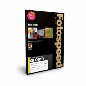 fotospeed fine art gloss a4 test pack 9 sheets