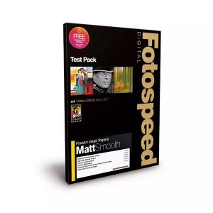 fotospeed fine art smooth a4 test pack 21 sheets