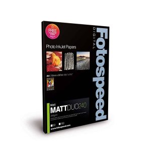 fotospeed matt duo 240gsm a3plus 50 sheets