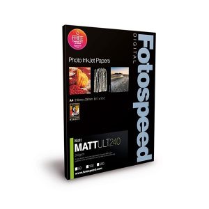 fotospeed matt ultra 240gsm a3 100 sheets