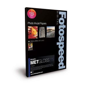 fotospeed metallic gloss 275gsm a3plus 25 sheets