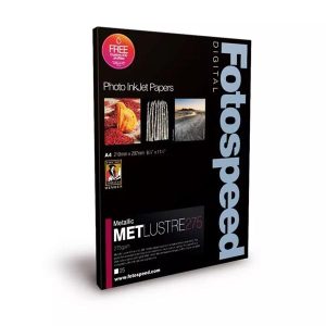 fotospeed metallic lustre 275gsm a3plus 25 sheets