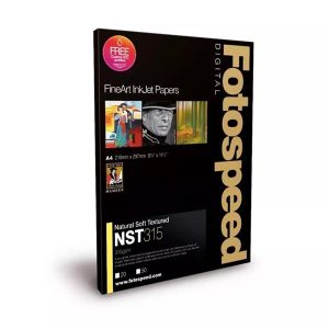 fotospeed natural soft textured 315gsm a3plus 25 sheets