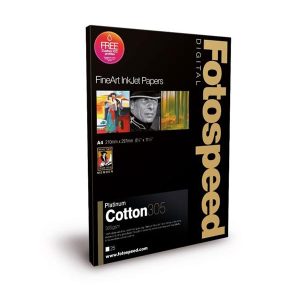 fotospeed platinum cotton 305gsm a4 25 sheets