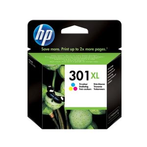 hp 301xl tricolour original high capacity ink cartridge ch564ee