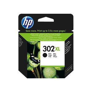 hp 302xl black original high capacity ink cartridge f6u68ae