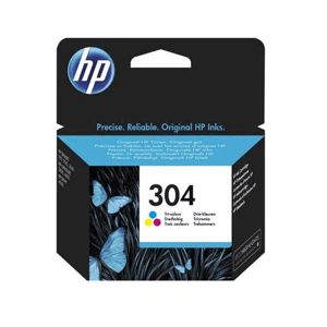 hp 304 tricolour original ink cartridge n9k05ae