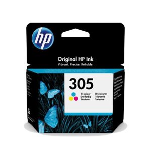 hp 305 tricolour original ink cartridge 3ym60ae
