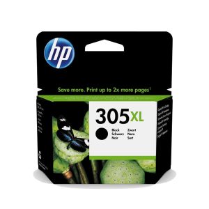 hp 305xl black original high capacity ink cartridge 3ym62ae
