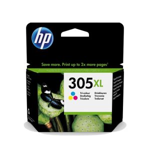 hp 305xl tricolour original high capacity ink cartridge 3ym63ae