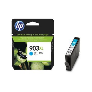 hp 903xl cyan original high capacity ink cartridge t6m03ae