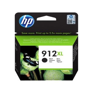 hp 912xl black original high capacity ink cartridge 3yl84ae