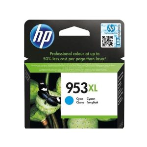 hp 953xl cyan original high capacity ink cartridge f6u18ae