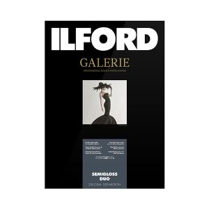 ilford gallerie semi gloss duo 250gsm a3plus 25 sheets