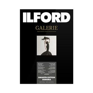 ilford gallerie smooth cotton sonora 320gsm 6x4inch 50 sheets