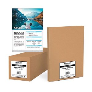 novajet gloss 270gsm 7x5inch 100 sheets